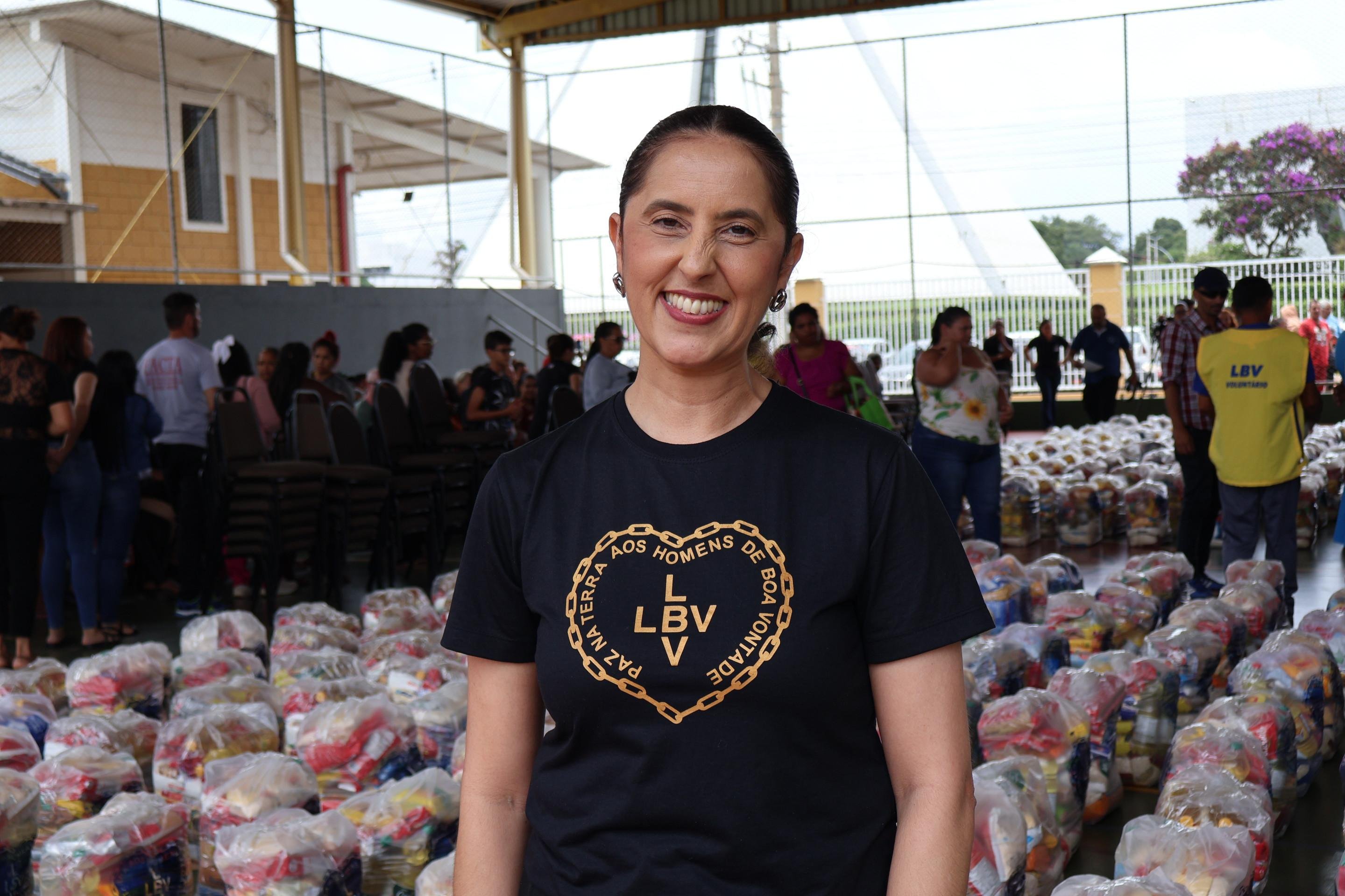  19/12/2025 Bruna Gaston CB/DA Press. Natal permanente Jesus, p&atilde;o nosso de cada dia. LBV. K&aacute;tia Rodrigues, gestora administrativa       