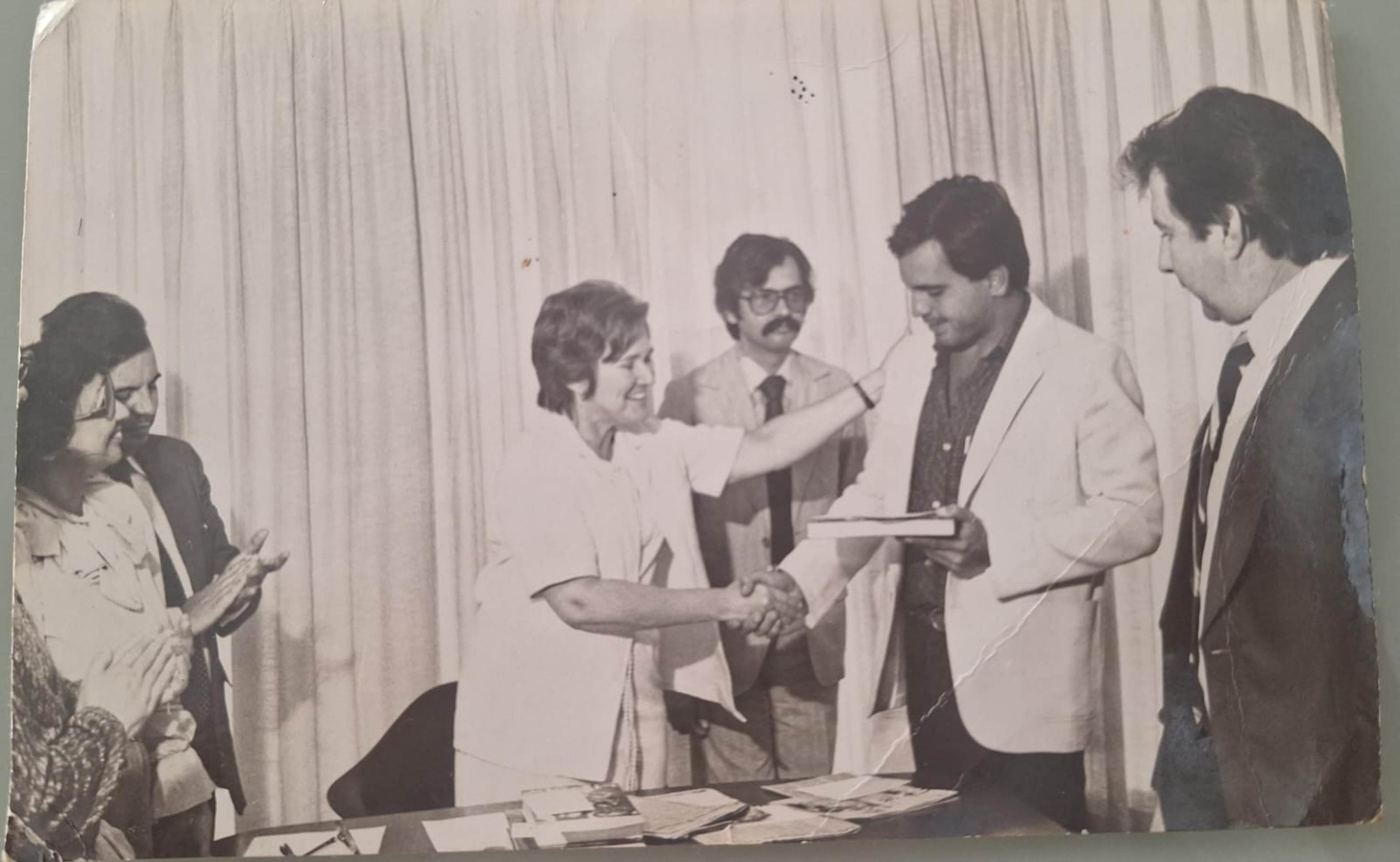  Falecido jornalista, Eduardo Franklin (palet&oacute;) trabalhou como rep&oacute;rter no Correio entre 1978 e 1986