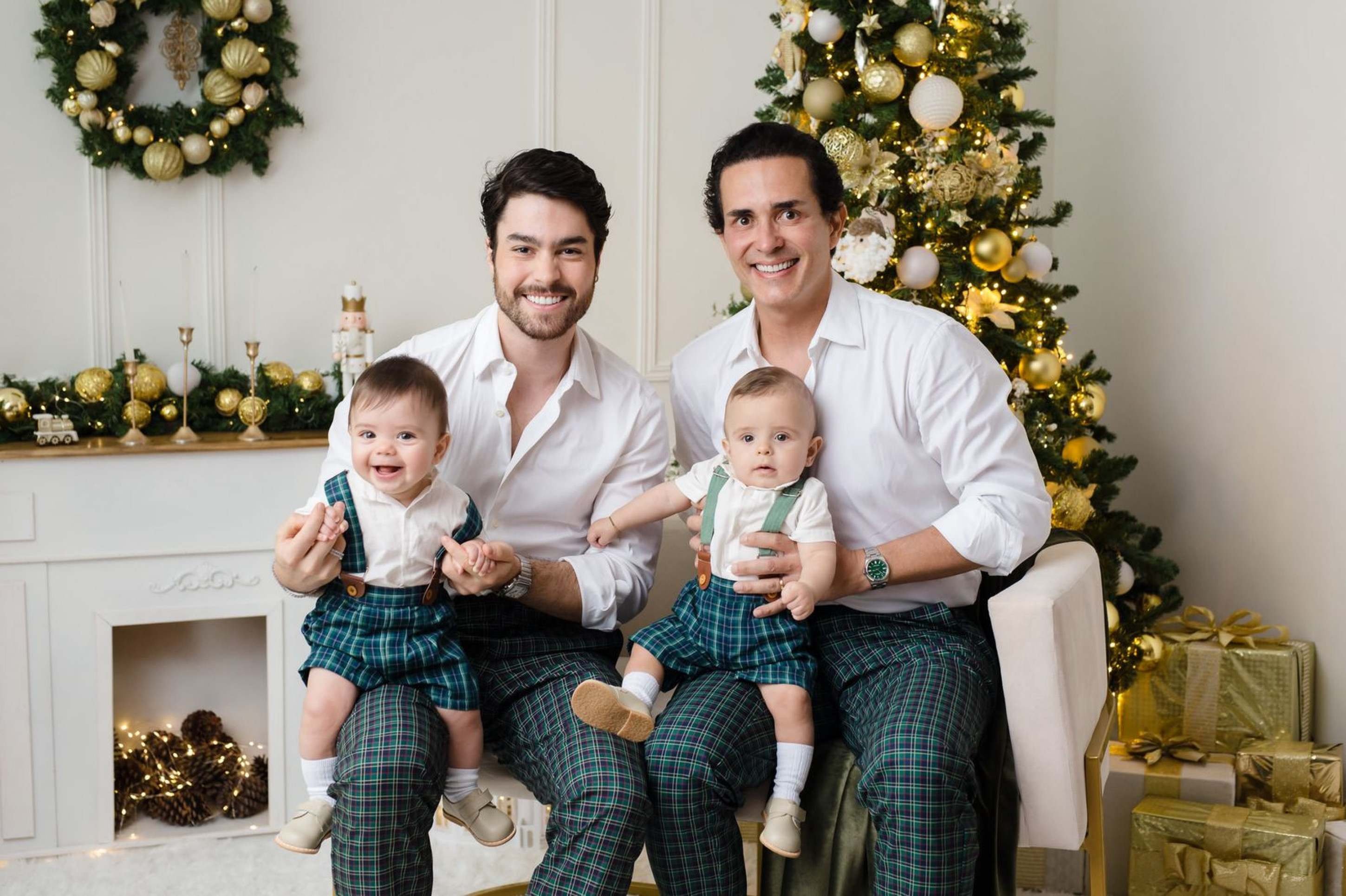 Influenciadores encerram o ano celebrando a realização do sonho da paternidade