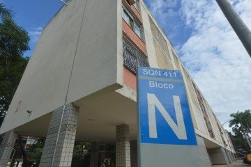 O ataque a uma mulher na 411 Norte reforçou a sensação de insegurança existente entre os moradores -  (crédito:  Ed Alves CB/DA Press)