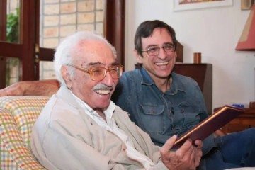 Manoel de Barros e Bosco Martins - (crédito: Divulgação ) Manoel de Barros e Bosco Martins - (crédito: Divulgação )