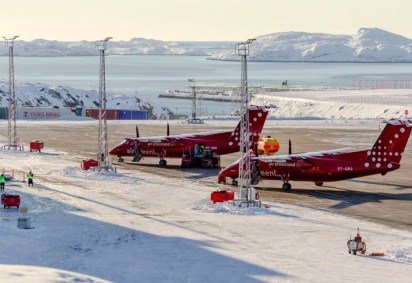 A Groenlândia está operando em 2025 com um novo aeroporto internacional em Nuuk, capital do país, marcando uma transformação na conexão do território ártico com o resto do mundo. -  (crédito: divulgação/Visit Nuuk) -A Groenlândia está operando em 2025 com um novo aeroporto internacional em Nuuk, capital do país, marcando uma transformação na conexão do território ártico com o resto do mundo. -  (crédito: divulgação/Visit Nuuk)
