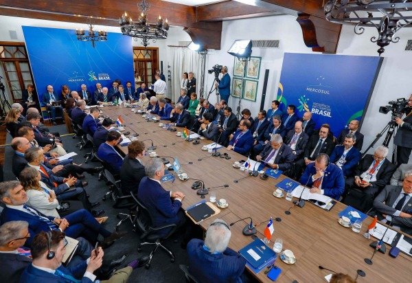  Presidente da Rep..blica, Luiz In..cio Lula da Silva, sess..o Plen..ria da C..pula de Presidentes e Chefes de Delega....o dos Estados Partes do Mercosul e dos Estados Associados. Belmond Hotel Cataratas, Foz do Igua..u - PR...Foto: Ricardo Stuckert / PR
     -  (crédito:  Ricardo Stuckert / PR     )