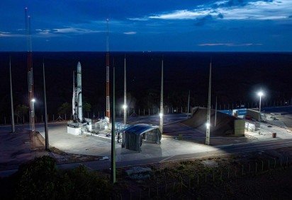 Lançamento do Hanbit-Nano foi a primeira missão comercial brasileira a partir do próprio território nacional -  (crédito: Divulgação/Innospace) -Lançamento do Hanbit-Nano foi a primeira missão comercial brasileira a partir do próprio território nacional -  (crédito: Divulgação/Innospace)