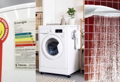 O verão começa em 21 de dezembro. Com o calor, a conta de luz costuma aumentar. Medidas simples no dia a dia podem ajudar a economizar. Veja só! -  (crédito: Montagem Flipar) -O verão começa em 21 de dezembro. Com o calor, a conta de luz costuma aumentar. Medidas simples no dia a dia podem ajudar a economizar. Veja só! -  (crédito: Montagem Flipar)