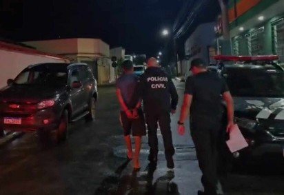 Autor foi preso em Goiás -  (crédito: PCDF/Divulgação) -Autor foi preso em Goiás -  (crédito: PCDF/Divulgação)