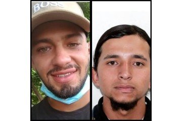 Brahyam Angulo Rendon, 24 anos, e Bryan Danilo Moreno, 28, s&atilde;o apontados como mandantes do crime e est&atilde;o foragidos -  (crédito: Cedido ao Correio)