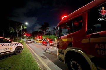 Colis&atilde;o de ve&iacute;culos no Lago Sul deixa uma pessoa ferida