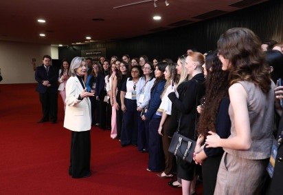 Tribunal Superior Eleitoral registrou a visita de 4.405 estudantes de direito em 2025. -  (crédito: Divulgação/TSE)