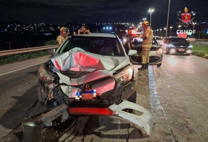 Colis&atilde;o de ve&iacute;culos na BR 020 causa transtornos ao tr&acirc;nsito
