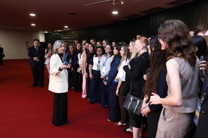 Tribunal Superior Eleitoral registrou a visita de 4.405 estudantes de direito em 2025. -  (crédito: Divulgação/TSE)