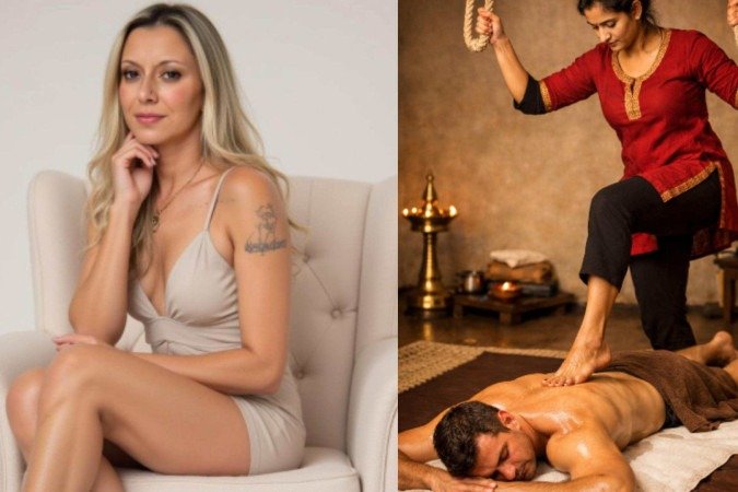 Saiba os benefícios da massagem Chavutti Thirumal 