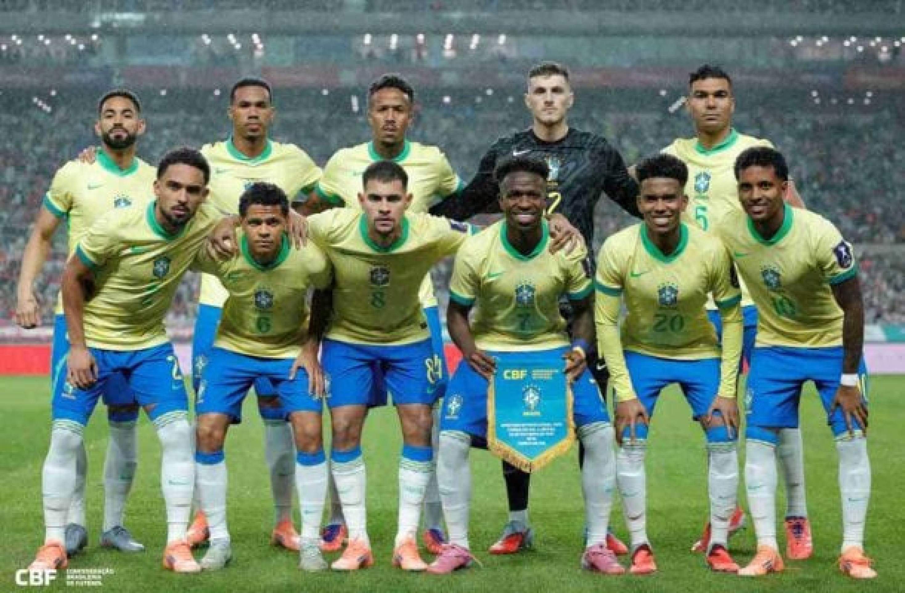 SeleÃ§Ã£o Brasileira terminou o ano em quinto lugar no ranking da Fifa -  (crédito: Foto: Rafael Ribeiro / CBF) -SeleÃ§Ã£o Brasileira terminou o ano em quinto lugar no ranking da Fifa -  (crédito: Foto: Rafael Ribeiro / CBF)