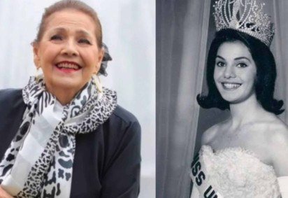 Morre, aos 80 anos, Ieda Maria Vargas, a primeira Miss Universo brasileira -  (crédito: Reprodução/Divulgação) -Morre, aos 80 anos, Ieda Maria Vargas, a primeira Miss Universo brasileira -  (crédito: Reprodução/Divulgação)