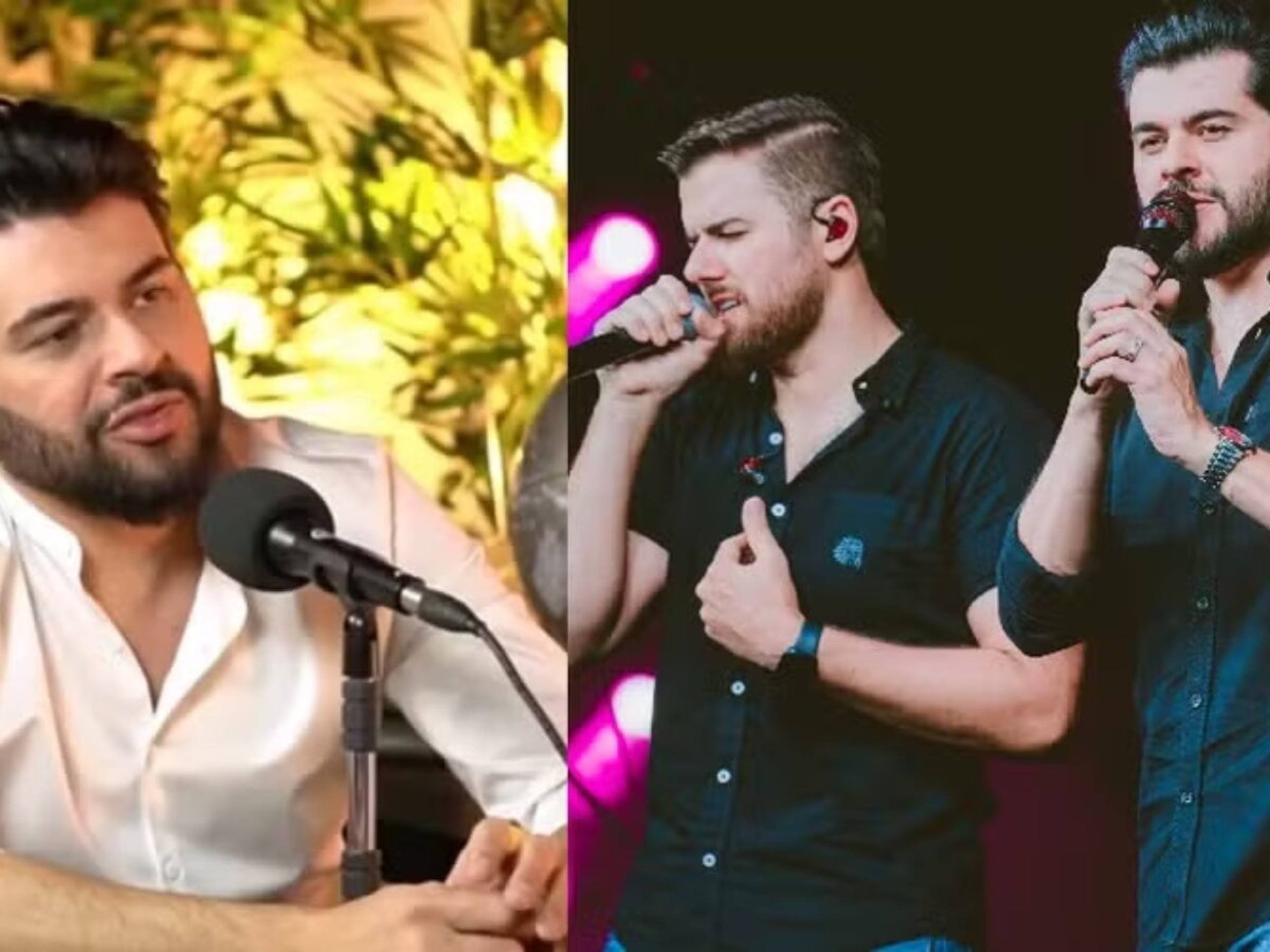 Cristiano para Zé Neto: 'Ou para de beber, ou a dupla acaba' -  (crédito: Observatorio dos Famosos)