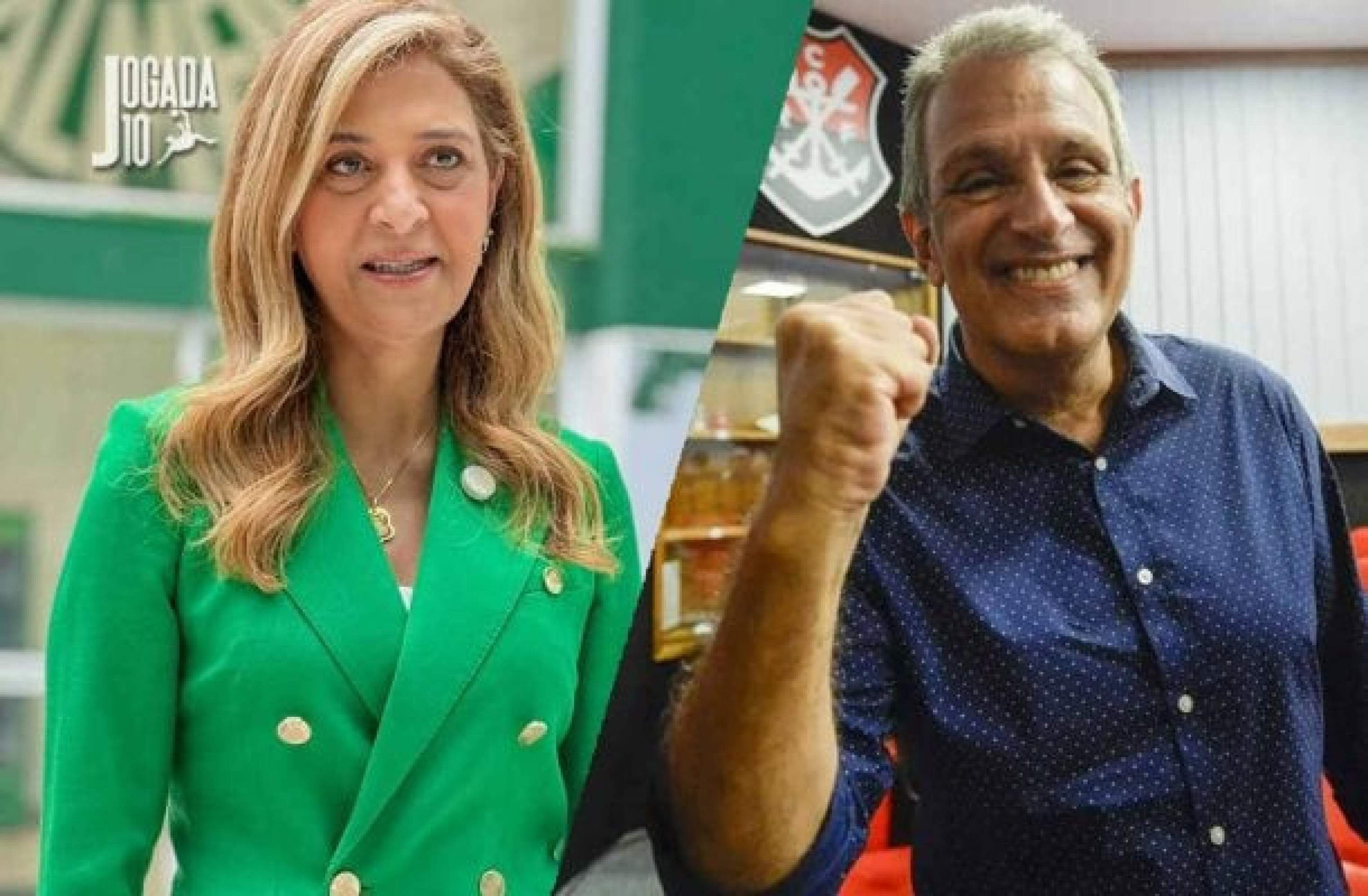 Leila Pereira e Bap já protagonizaram algumas desavenças  -  (crédito: Foto: Reprodução/Instagram e Marcelo Cortes/Flamengo)