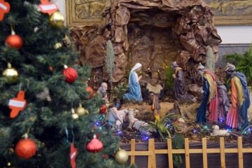   Tradi&ccedil;&atilde;o de pres&eacute;pio de Natal. -  (crédito:  Ed Alves/CB/D.A Press)