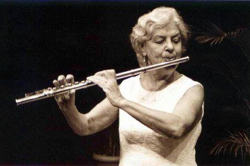  Flautista Odette Ernest Dias. -  (crédito: Arquivo CB)