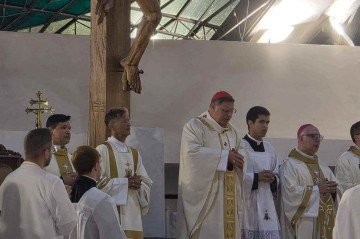 Missa de Natal na Catedral Metropolitana de Brasília -  (crédito: Carlos Silva/CB/DA Press)