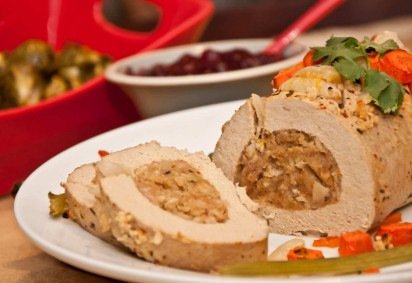 O tofurkey é uma opção vegetariana ideal para substituir o peru na ceia de Natal (Imagem: Jay Ondreicka | Shutterstock) -  (crédito: EdiCase) -O tofurkey é uma opção vegetariana ideal para substituir o peru na ceia de Natal (Imagem: Jay Ondreicka | Shutterstock) -  (crédito: EdiCase)