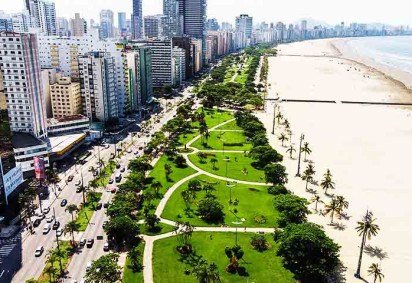 O verão 2025/2026 começa com grande expectativa para o turismo de Santos. Afinal, a cidade mais populosa do litoral paulista registrou na temporada de verão anterior um aumento expressivo no número de visitantes e bateu seu recorde no quesito.
 -  (crédito:  ROGERIO CASSIMIRO/Wikimédia Commons) -O verão 2025/2026 começa com grande expectativa para o turismo de Santos. Afinal, a cidade mais populosa do litoral paulista registrou na temporada de verão anterior um aumento expressivo no número de visitantes e bateu seu recorde no quesito.
 -  (crédito:  ROGERIO CASSIMIRO/Wikimédia Commons)