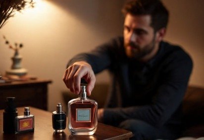 Seja uma forma de expressar personalidade, realçar o carisma ou aumentar a confiança, os perfumes masculinos transmitem força, sofisticação e sensualidade e visam tornar a presença mais marcante e inesquecível.  -  (crédito: imagem gerada por i.a ) -Seja uma forma de expressar personalidade, realçar o carisma ou aumentar a confiança, os perfumes masculinos transmitem força, sofisticação e sensualidade e visam tornar a presença mais marcante e inesquecível.  -  (crédito: imagem gerada por i.a )