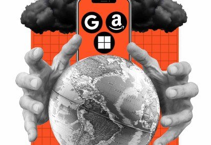 Economia Mercado concentrado da nuvem -  (crédito: Caio Gomez)