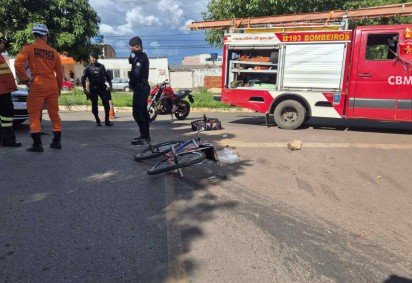 Acidentes ocorreram em Ceilândia e em São Sebastião -  (crédito: CBMDF/Divulgação) -Acidentes ocorreram em Ceilândia e em São Sebastião -  (crédito: CBMDF/Divulgação)