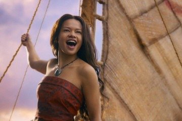  Filme. Moana  agora uma líder experiente e quase semideusa, embarca em uma nova e perigosa jornada pelos mares da Oceania, atendendo a um chamado dos seus ancestrais para proteger seu povo e restaurar o equilíbrio, talvez com a ajuda de Maui e enfrentando novos desafios que expandem o mundo polinésio e suas conexões culturais. -  (crédito:  Disney/Divulgação)