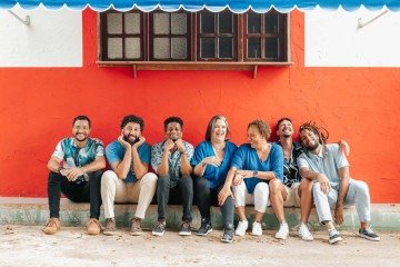 Samba da Tia Zélia comanda o som do Réveillon de Axé -  (crédito: Lara Queiroz)