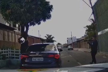 Homem foi preso no Recanto das Emas -  (crédito: PMDF/Divulgação)