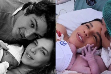 VÍDEO: Mariana Rios divulga imagens do parto do primeiro filho -  (crédito: Reprodução/Instagram)