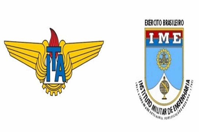 ITA e IME são as duas instituições de engenharia militar mais prestigiadas e difíceis do Brasil, com o Instituto Tecnológico de Aeronáutica (ITA) focado em tecnologia aeroespacial em São João dos Campos (SP) e o Instituto Militar de Engenharia (IME) no Rio de Janeiro -  (crédito: Reprodução/Escola Madan)