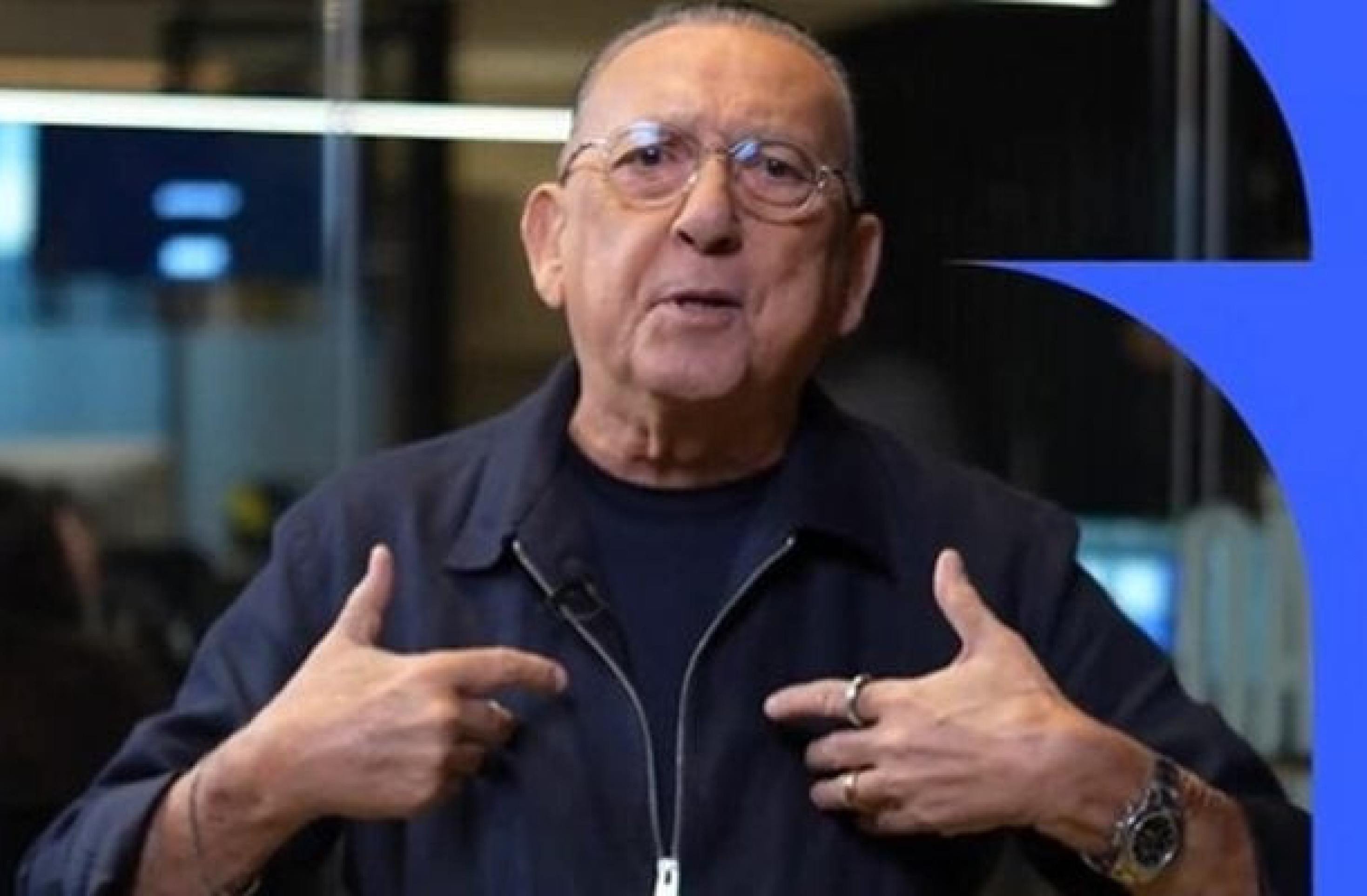 Galvão Bueno foi internado na última quarta-feira (24)  -  (crédito: Foto: Reprodução / SBT)