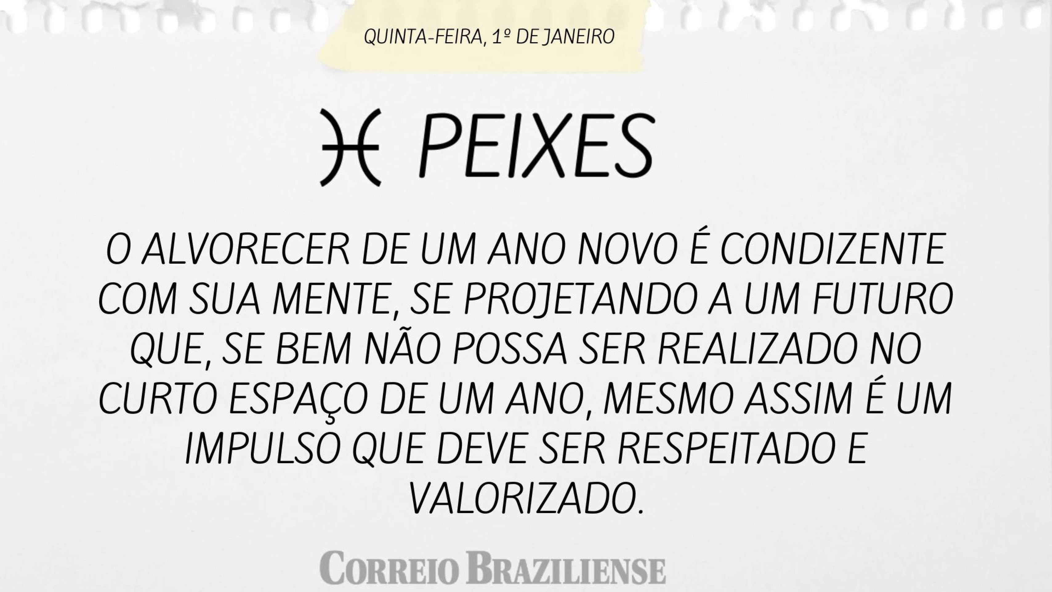 Hor&oacute;spoco desta quinta (1&ordm;/12)