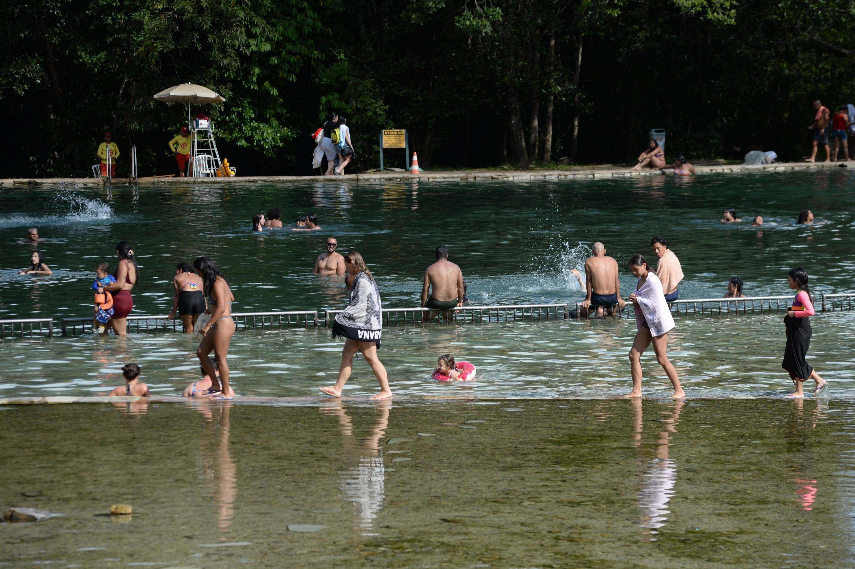 Parque da &Aacute;gua Mineral &eacute; um dos principais recantos naturais da regi&atilde;o