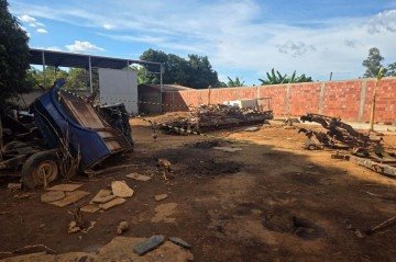 Lote onde ocorreu o crime - (crédito: Darcianne Diogo/CB/D.A Press) Lote onde ocorreu o crime - (crédito: Darcianne Diogo/CB/D.A Press)