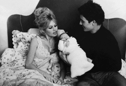 Nicolas Charrier, filho de Brigitte Bardot com o ator Jacques Charrier, foi criado pelo pai após a separação do casal -  (crédito:  AFP)