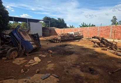 Lote onde ocorreu o crime -  (crédito: Darcianne Diogo/CB/D.A Press) -Lote onde ocorreu o crime -  (crédito: Darcianne Diogo/CB/D.A Press)