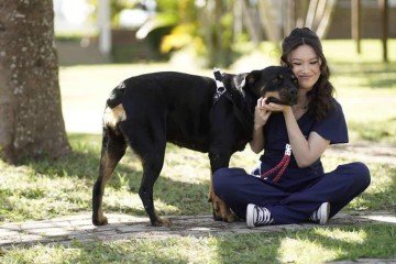 Giovana Rabelo, tutora de Nala, conta que a reação é imediata
