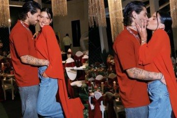 Zé Felipe expõe intimidade com Ana Castela: 'Em cima de mim' -  (crédito: Reprodução/Instagram)