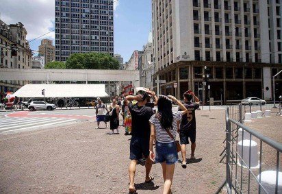 Mapa do Inmet mostra região com alerta emitido de 