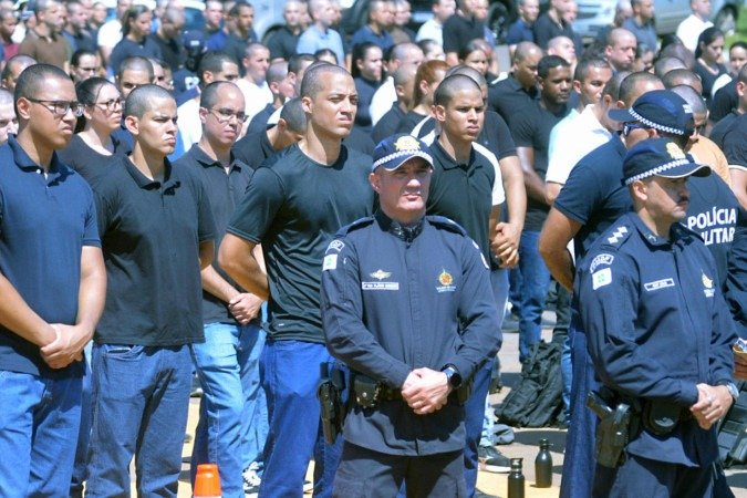  29/12/2025 - Ed Alves/CB/DA Press. Cidades. Inicio de Formação de 1.245 novos Policiais Militares do DF. 