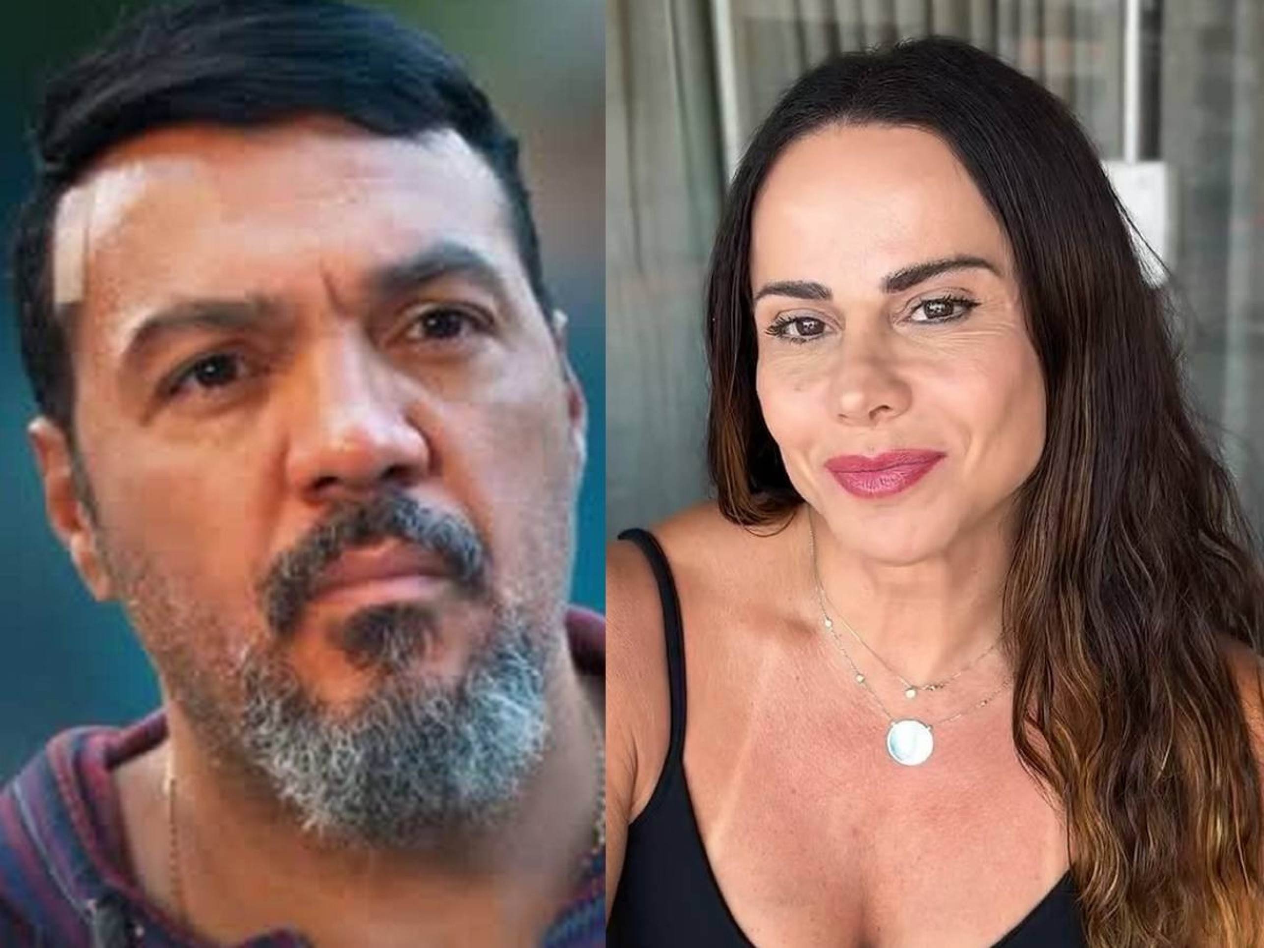 Três Graças: como será 1ª cena de Viviane Araújo com Belo na novela -  (crédito: Observatorio dos Famosos)