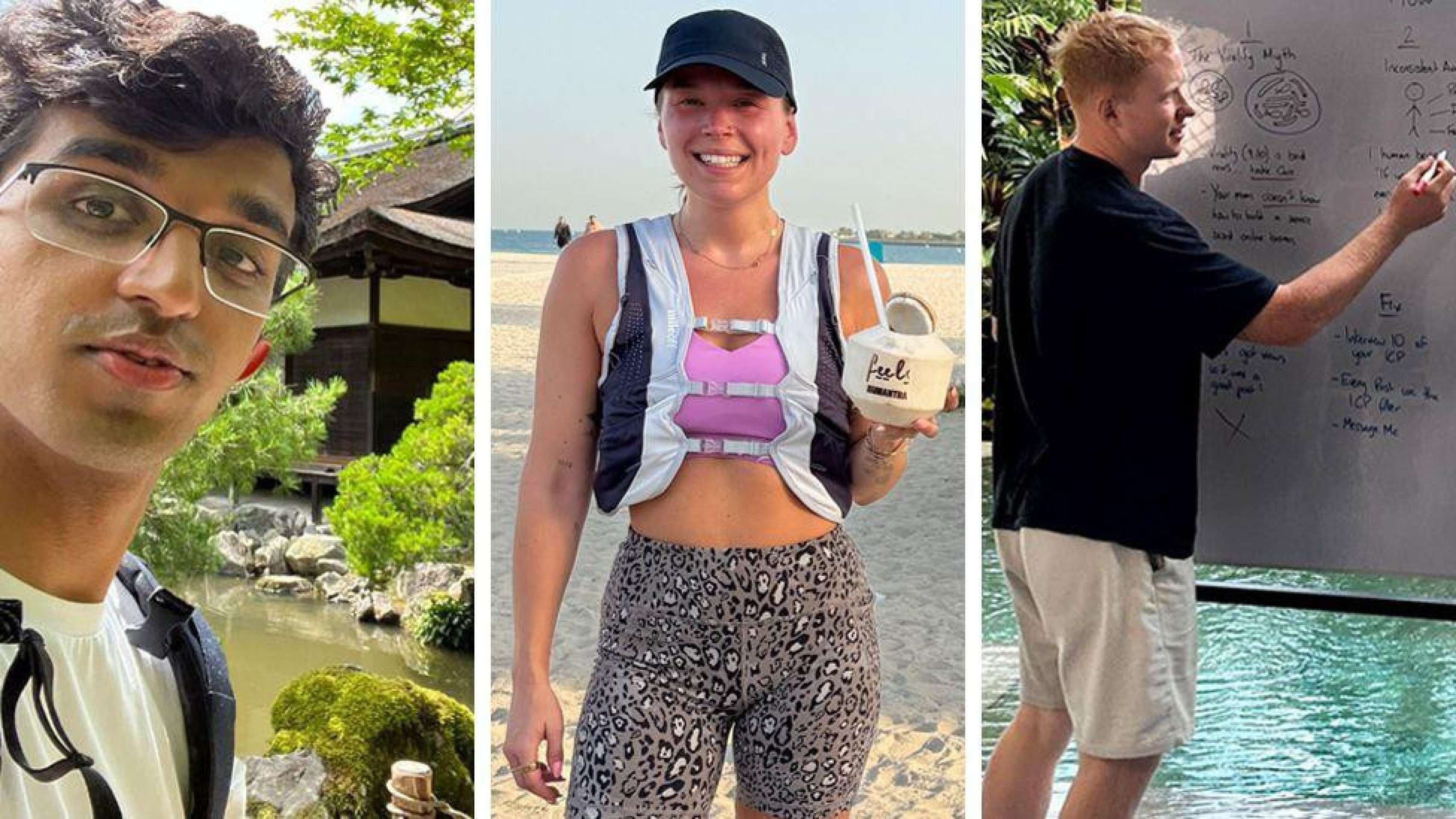 Ray formou-se em Cambridge e pretendia ficar por lá depois da graduação... -  (crédito: Ray Amjad)