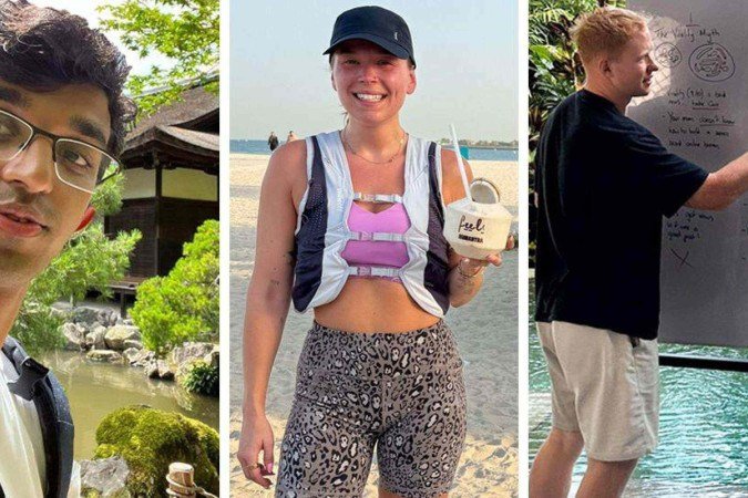 Ray formou-se em Cambridge e pretendia ficar por lá depois da graduação... - (crédito: Ray Amjad) Ray formou-se em Cambridge e pretendia ficar por lá depois da graduação... - (crédito: Ray Amjad)