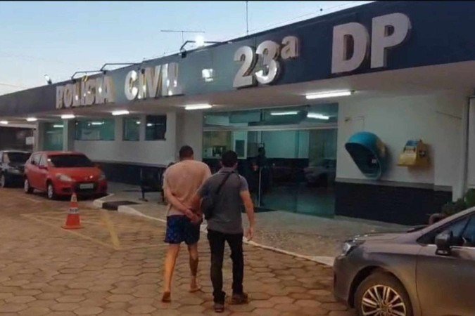 Autor de tentativa de feminicídio é preso - (crédito: PCDF) Autor de tentativa de feminicídio é preso - (crédito: PCDF)