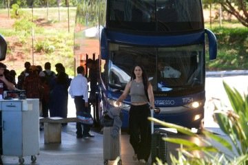 A movimentação na rodoviária interestadual vai aumentar de hoje a domingo -  (crédito:  Ed Alves CB/DA Press)