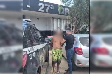 Suspeito por estupro de vulnerável foi preso nesta quarta-feira (31) -  (crédito: Divulgação/PCDF) -Suspeito por estupro de vulnerável foi preso nesta quarta-feira (31) -  (crédito: Divulgação/PCDF)