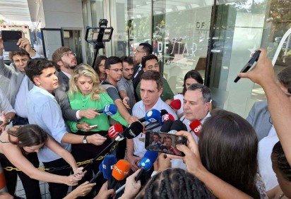 Equipe médica de Bolsonaro atualiza quadro de saúde do ex-presidente -  (crédito: Francisco Artur de Lima/CB) -Equipe médica de Bolsonaro atualiza quadro de saúde do ex-presidente -  (crédito: Francisco Artur de Lima/CB)